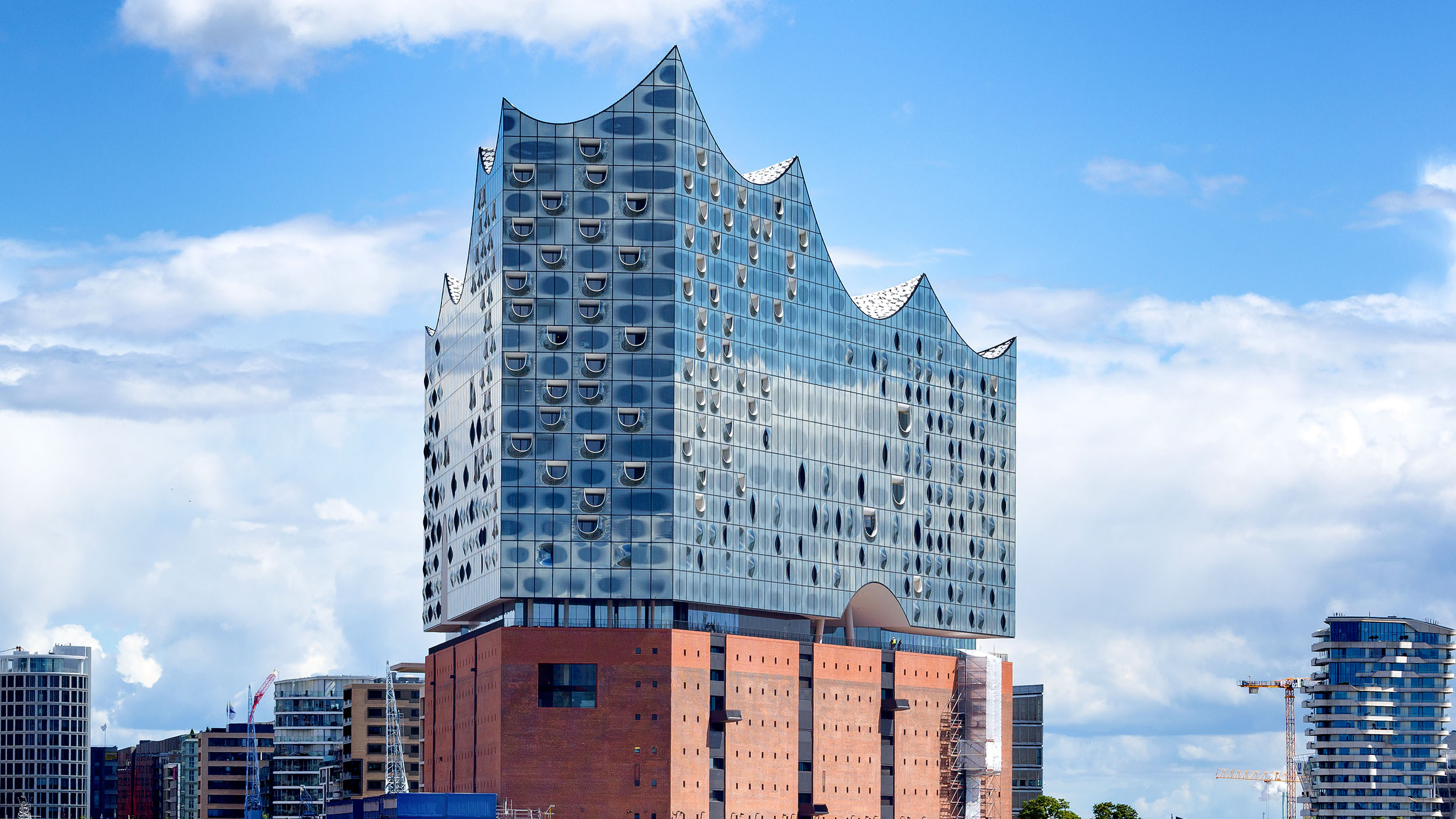 Produktlinie OGRO verwendet in der Elbphilharmonie, Hamburg