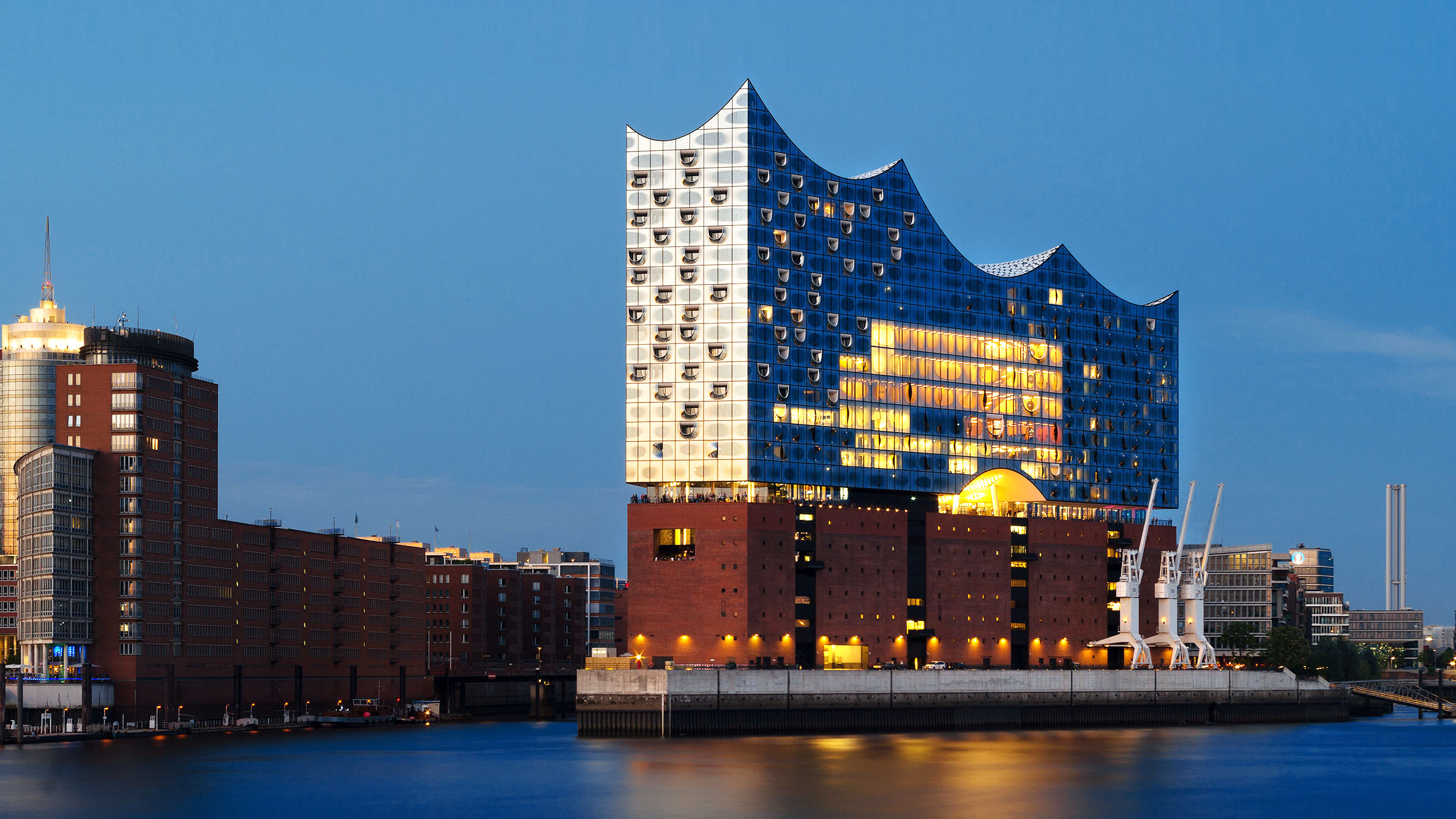 Produktlinie OGRO verwendet in der Elbphilharmonie, Hamburg
