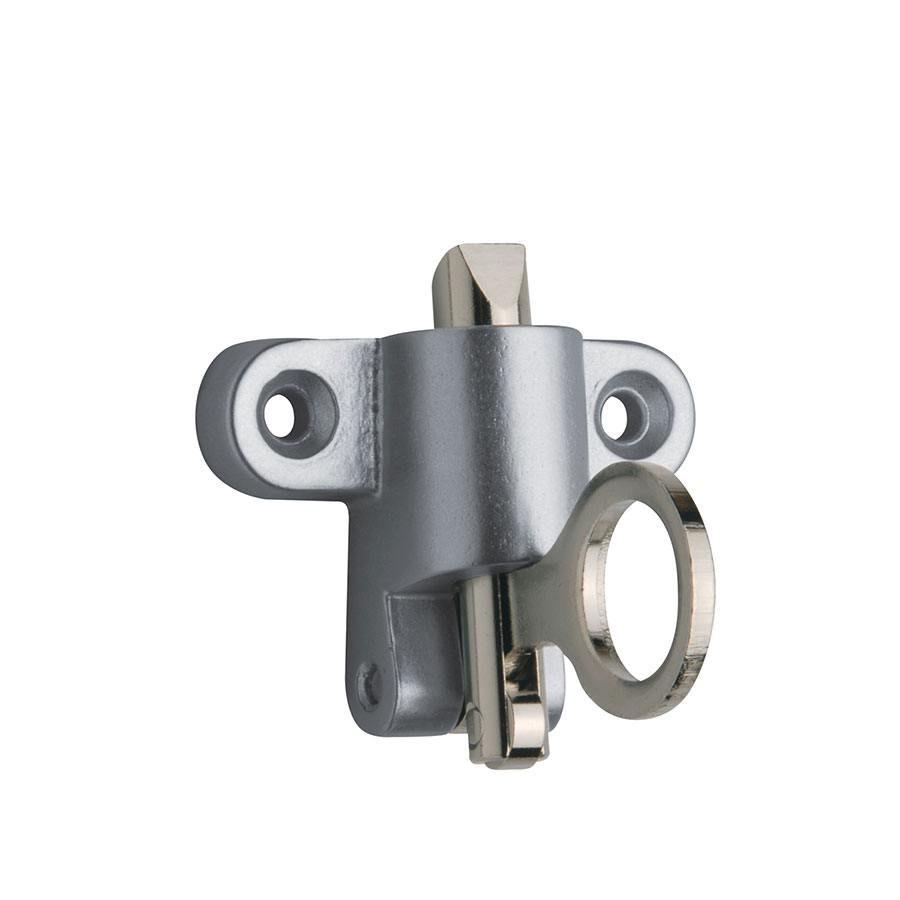 Die Oberlichtschnäpper erhalten Sie mit passendem Zubehör wie Schließkolben, -bleche, -winkel, -platten und Stockhaken.